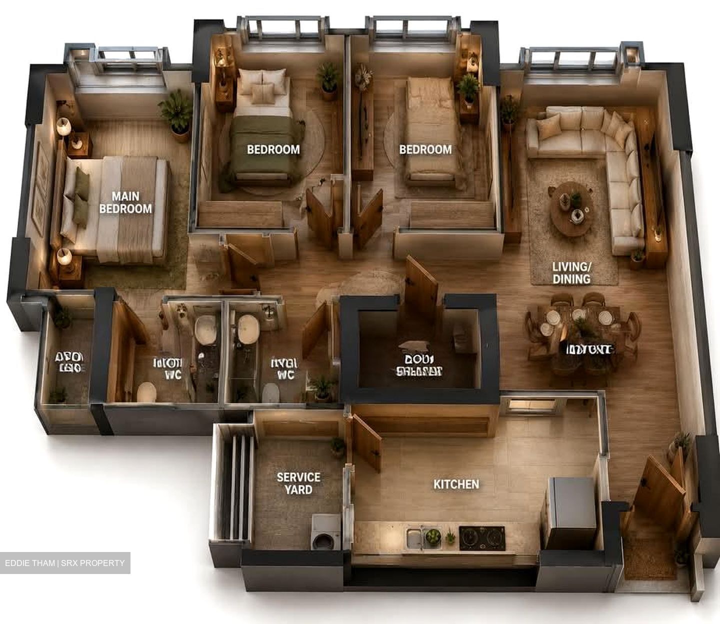 Blk 430B Orchid Spring @ Yishun (Yishun), HDB 4 Rooms #556844411